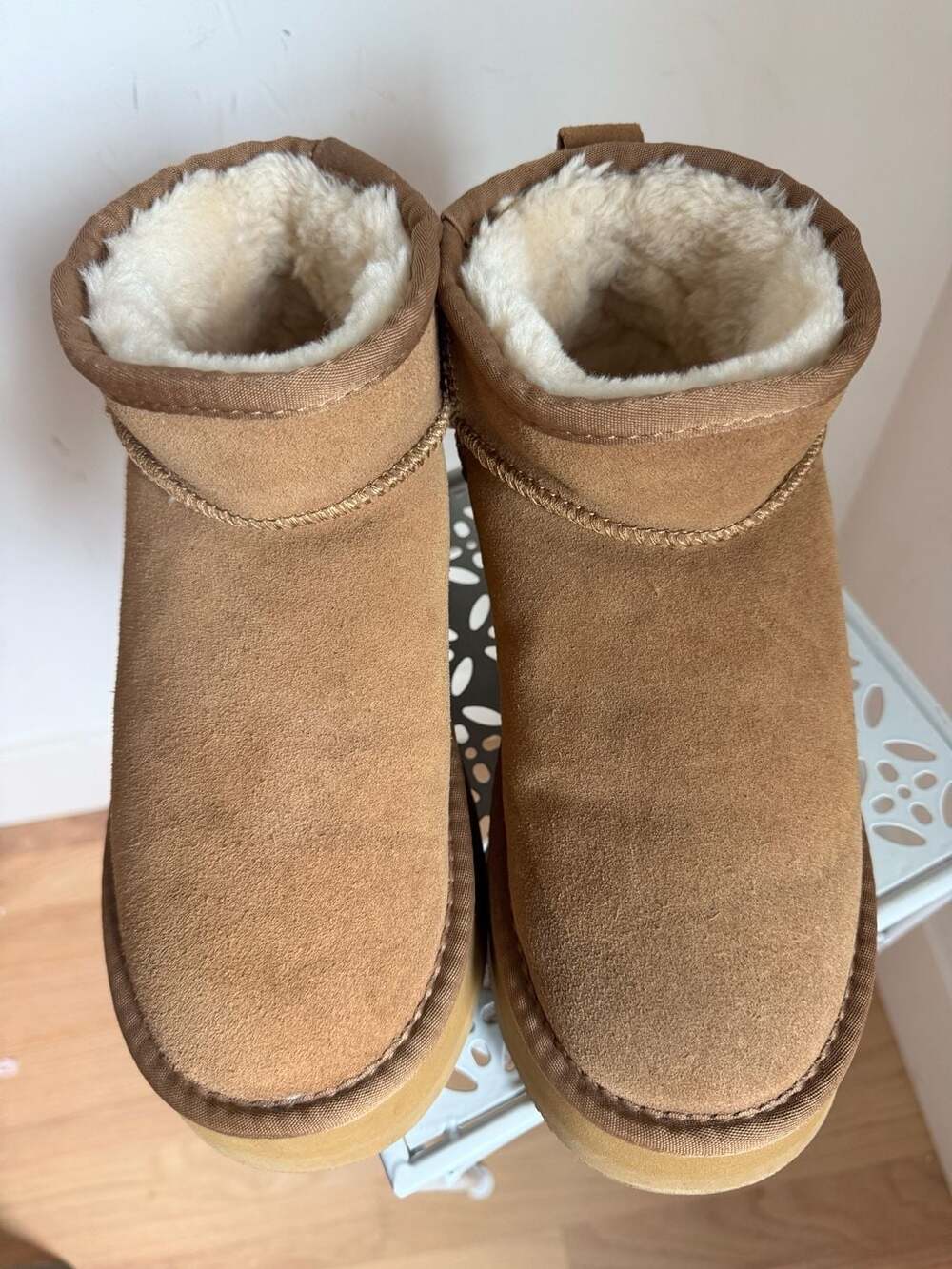 Ugg Classic Ultra Mini Platform Chestnut Boots